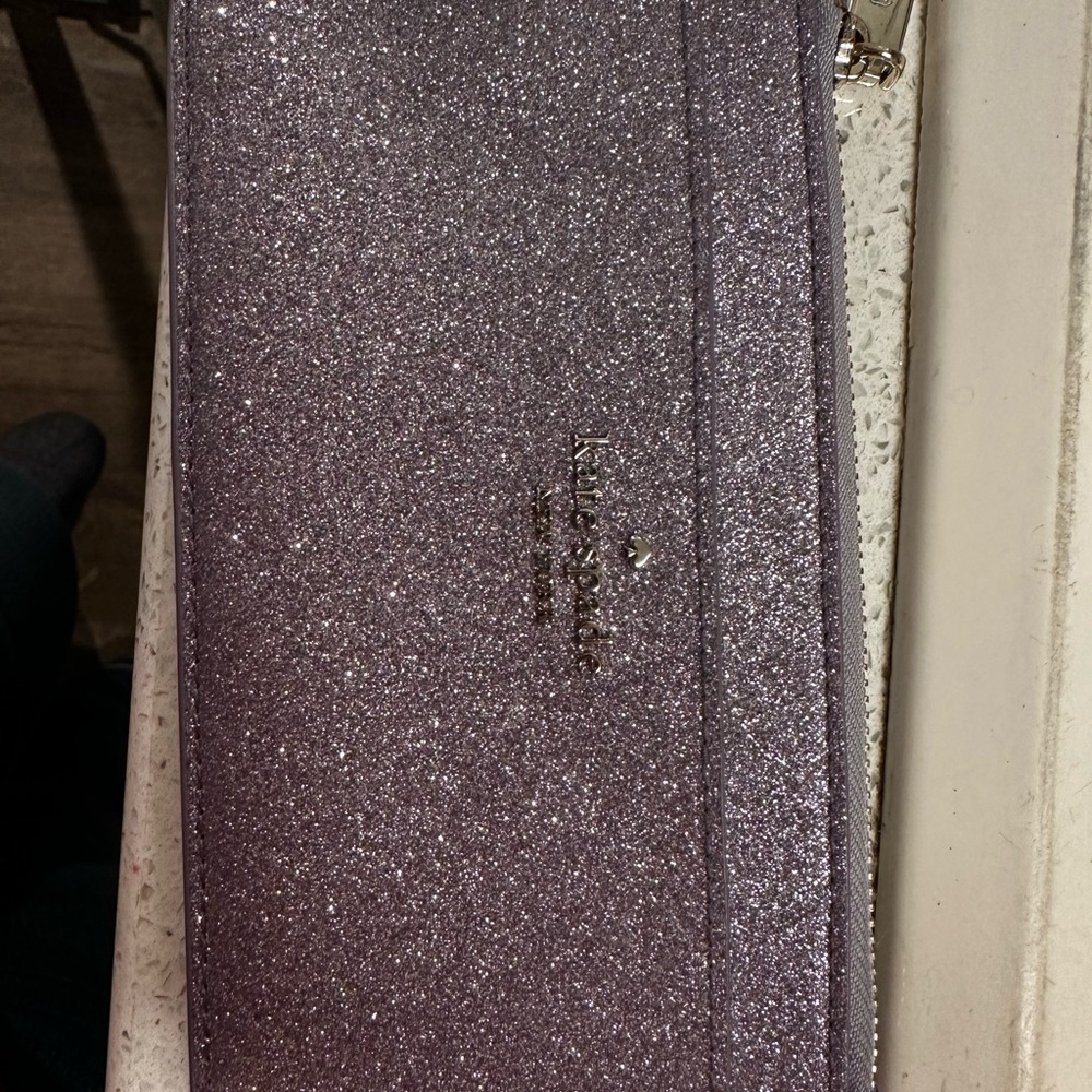 Kate Spade Sparkling Lavender Wristlet